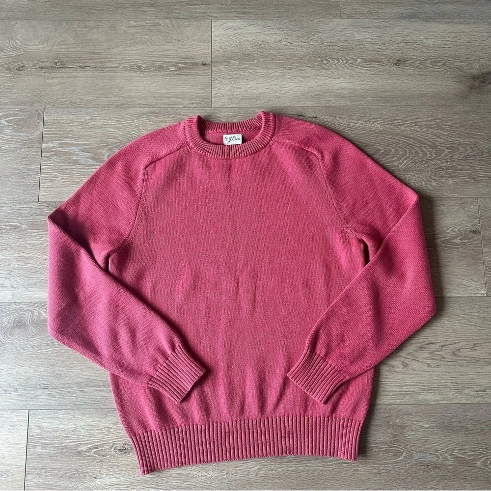 J. Crew 100% Cotton Pink Sweater